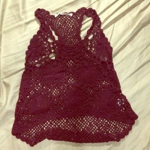 Hippie Laundry Crochet Racer Tank